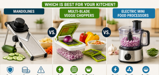 Vegetable Prep Tools: Mandoline vs. Chopper vs. Mini Processor