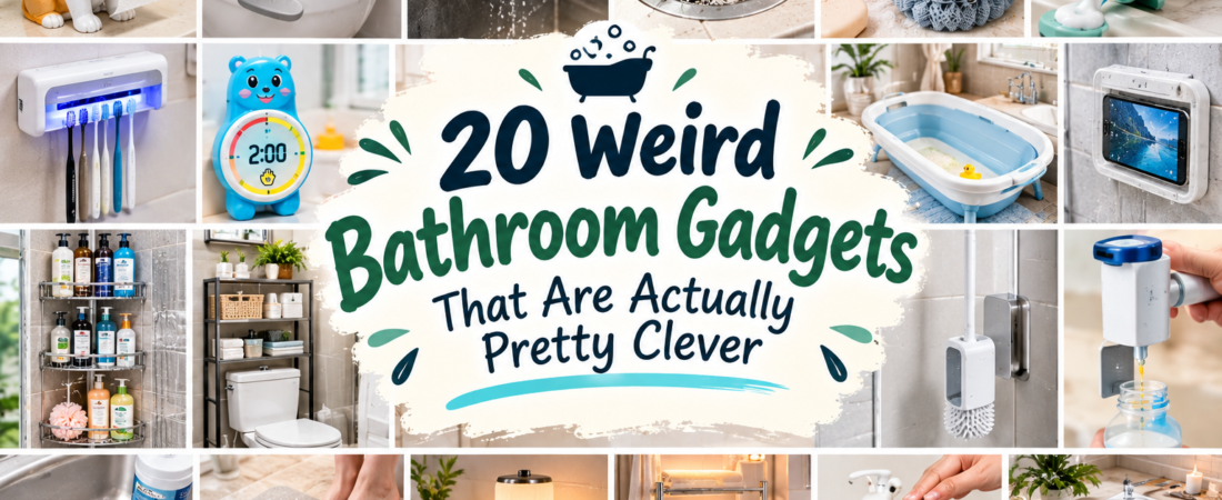 20 Weird Amazon Bathroom Gadgets That Are Actually Pretty Clever
