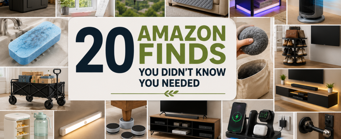20 Amazon Finds You Didn’t Know You Needed