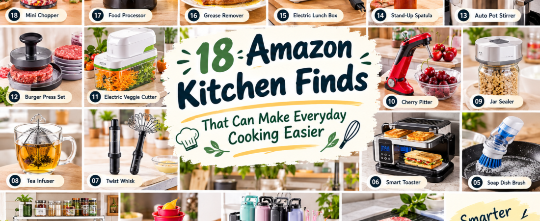 Amazon Kitchen Finds: 18 Clever Products for Your Kitchen