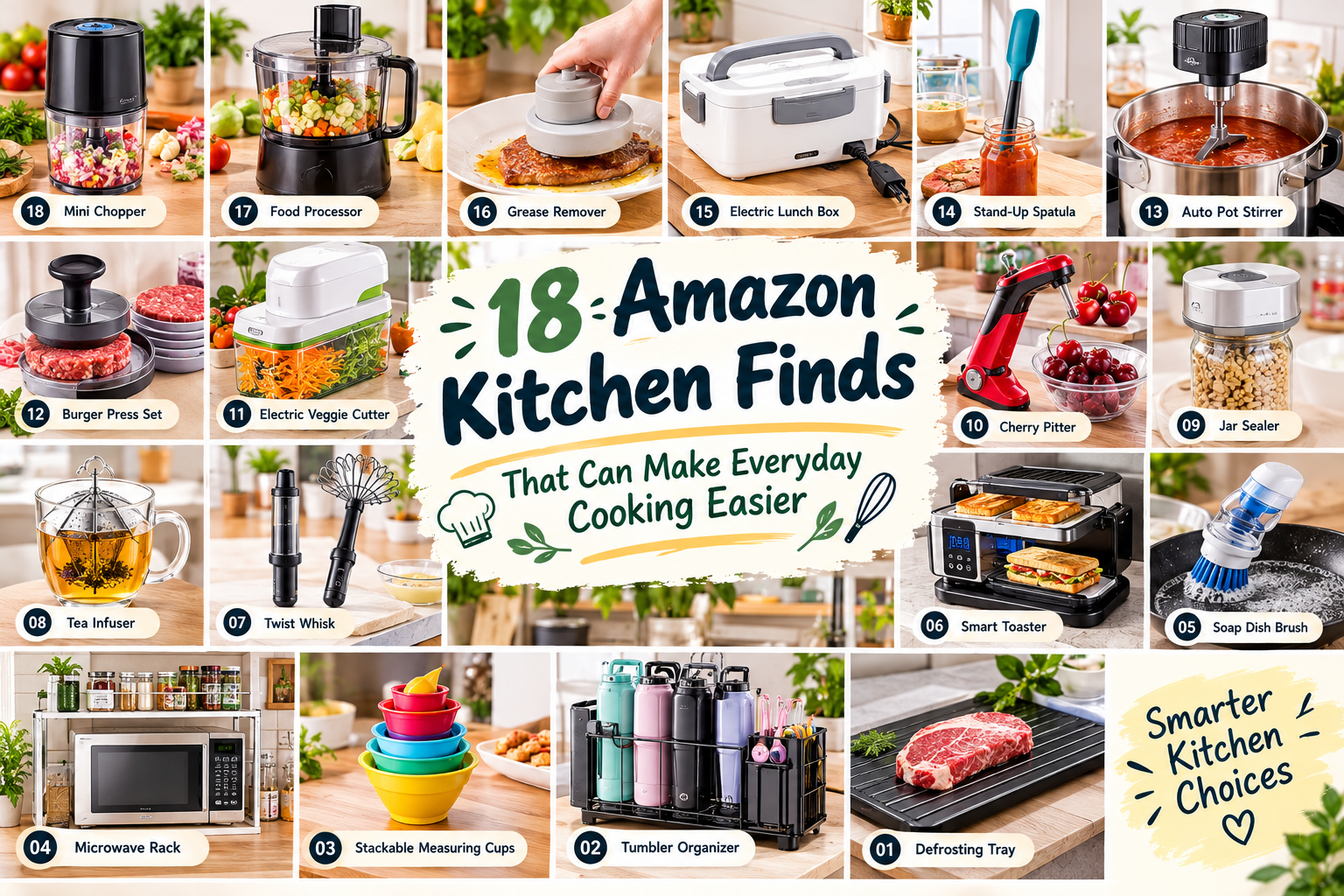 Amazon Kitchen Finds: 18 Clever Products for Your Kitchen
